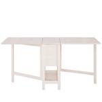 Table pliante Looe Pin massif - Pin blanc