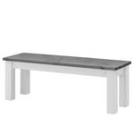 Banc Boston III Pin massif - Pin gris / Pin blanc