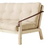 Schlafsofa Poetry Webstoff - Cremeweiß - Beige