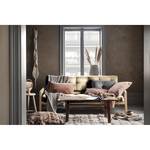 Schlafsofa Grab I Webstoff - Creme - Beige