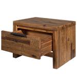 Table de chevet Gremio Marron - Bois massif - 50 x 40 x 40 cm