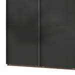 Armoire à portes coulissantes Level 36C Gris brillant / Imitation chêne - 300 x 236 cm - Sans