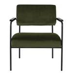 Fauteuil Narpes Velours - Vert foncé