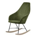 Rocking chair Kumia II Velours - Avocat