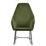 Rocking chair Kumia II Velours - Avocat