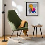 Rocking chair Kumia II Velours - Avocat