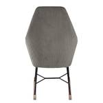 Rocking chair Kumia II Velours - Gris