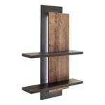 Open wandkast Hixson Barrique eikenhouten look/zwart