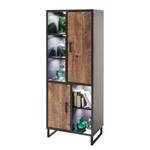 Kast Hixson Barrique eikenhouten look/zwart