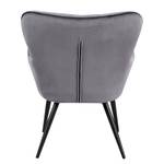 Fauteuil Boltby I Velours - Anthracite