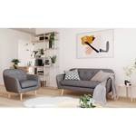 Sofa Bosley (2,5-Sitzer) Webstoff - Dunkelgrau