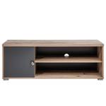 Meuble TV Merlin Marron - Bois manufacturé - 120 x 43 x 42 cm