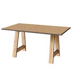 Eettafel Marvell Artisan eikenhouten look/antracietkleurig