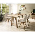 Eettafel Marvell Artisan eikenhouten look/antracietkleurig