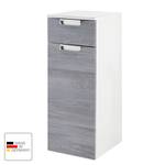 Armoire basse Romana Argent cendré