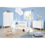 Lit enfant Skadi Blanc - Bois massif - 76 x 91 x 144 cm