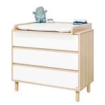 Babyzimmer-Set Flow (3-teilig) Braun - Holzwerkstoff - 155 x 185 x 55 cm