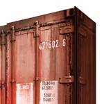 Zweefdeurkast Container Rood