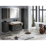 Meuble avec vasque Duo Anthracite - Largeur : 102 cm