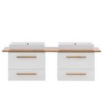 Meuble double vasque Duo Blanc