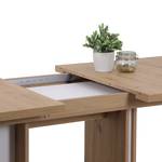 Table Bretby (extensible) - Imitation chêne Artisan / Blanc