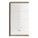 Armoire suspendue Wyntoon Blanc brillant / Imitiation chêne