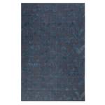 Wollen vloerkleed Feel4U Kelim wolmix - Grijs/turquoise - 130 x 190 cm