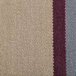 Tapis en laine Midas Kelim Coton - Gris clair / Saumon - 130 x 190 cm