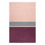 Tapis en laine Midas Kelim Coton - Rose / Bordeaux - 80 x 150 cm