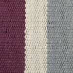 Tapis en laine Midas Kelim Coton - Rose / Bordeaux - 80 x 150 cm