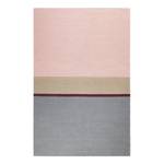 Wollteppich Midas Kelim Grau - Pink - 80 x 150 cm