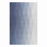 Laagpolig vloerkleed Haux kunstvezels - Jeansblauw - 160 x 230 cm