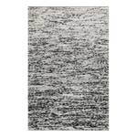Wollen vloerkleed Lauren Kelim wolmix - Crèmekleurig/zwart - 80 x 150 cm