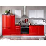 Keukenblok Meliana (11-delig) zonder elektrische apparaten - Hoogglans rood