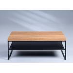 Table basse Hooton II Imitation chêne / Noir