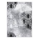 Tapis Greta Fibres synthétiques - Blanc / Noir - 160 x 230 cm