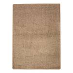 Tapis shaggy KiYDOO I Fibres synthétiques - Marron clair - 133 x 190 cm