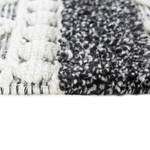 Wollteppich Fano Wolle - Creme / Schwarz - 130 x 190 cm