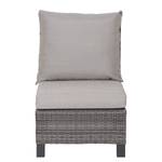 Loungesessel Corido I Aluminium / Polyester- Taupe / Braun