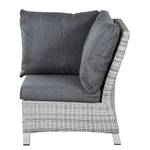 Loungeecke Corido II Aluminium / Polyester - Taupe / Grau