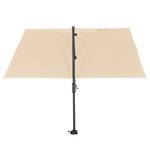 Ampelschirm Sunset Aluminium / Polyester - Beige