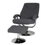 Relaxfauteuil Caroll geweven stof