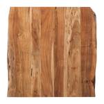 Table basse en bois massif KAPRA Acacia massif - métal - Acacia - Largeur : 80 cm