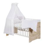 Babyzimmer-Set Timber Pinie (2-teilig) Weiß - Holzwerkstoff