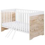 Babyzimmer-Set Timber Pinie (2-teilig) Weiß - Holzwerkstoff