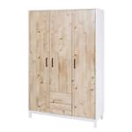 Babyzimmer-Set Timber Pinie (3-teilig) Weiß - Holzwerkstoff