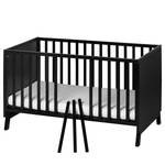 (2-tlg.) Babyzimmer-Set Miami Black