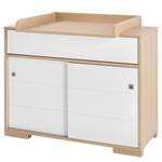 Wickelkommode Slide Oak Braun - Holzwerkstoff - 116 x 101 x 53 cm