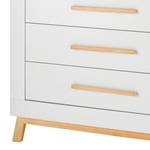 Verschoningscommode Miami White Wit - Plaatmateriaal - 109 x 101 x 53 cm