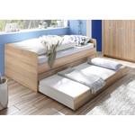 Struttura letto Alaska Marrone - Materiale a base lignea - 206 x 76 x 126 cm